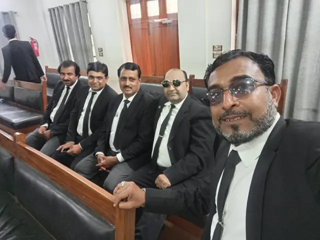 Advocates at the High Court Bar Association Hyderabad elections