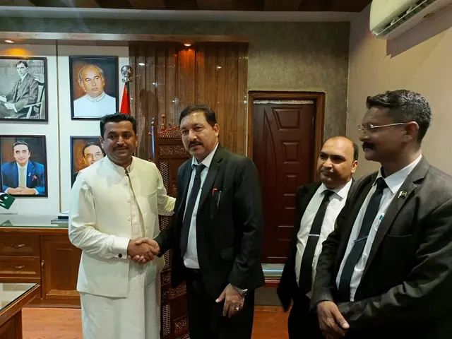 With the Mayor of Hyderabad and the HMC legal team